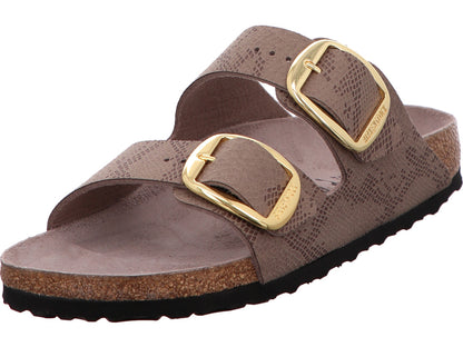 Birkenstock Damen Pantolette Arizona Big Buckle in taupe