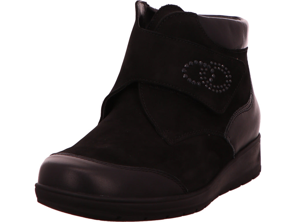 Waldläufer Damen Stiefel Mimi in schwarz