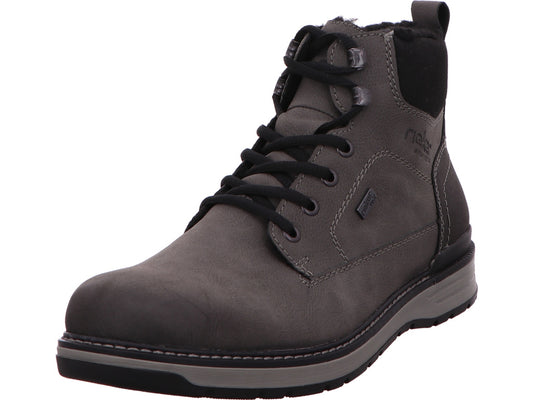 Rieker Herren Stiefel  in grau-bunt-kombiniert