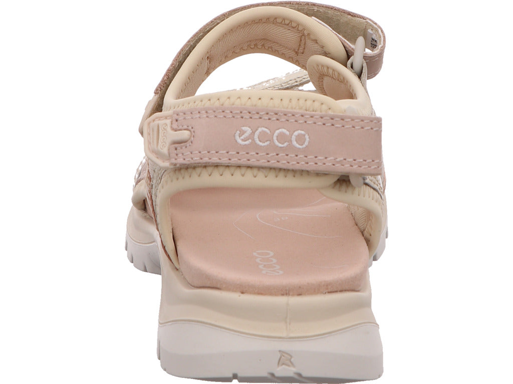 Ecco Damen Sandalette Offroad Yucatan in beige-bunt-kombiniert