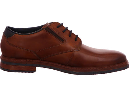 Bugatti Herren Schnürschuh Maik Exko in hellbraun