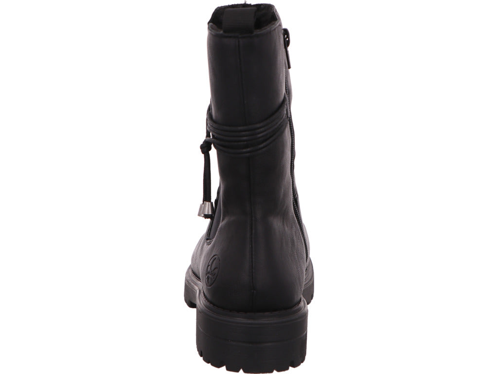 Rieker Damen Stiefel  in schwarz