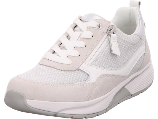 Gabor Comfort damessneakers in een combinatie van wit en meerdere kleuren.