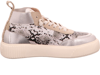 Crickit Damen Stiefel Maura in silber-bunt-kombiniert