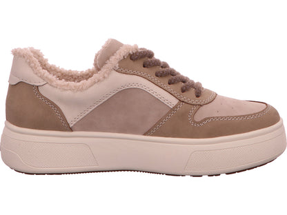 Rieker damessneakers in beige combinatie