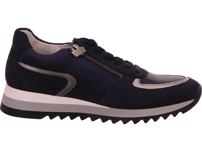 Gabor Damen Sneaker  in blau-bunt-kombiniert