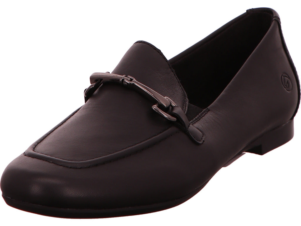 Remonte Damen Slipper  in schwarz