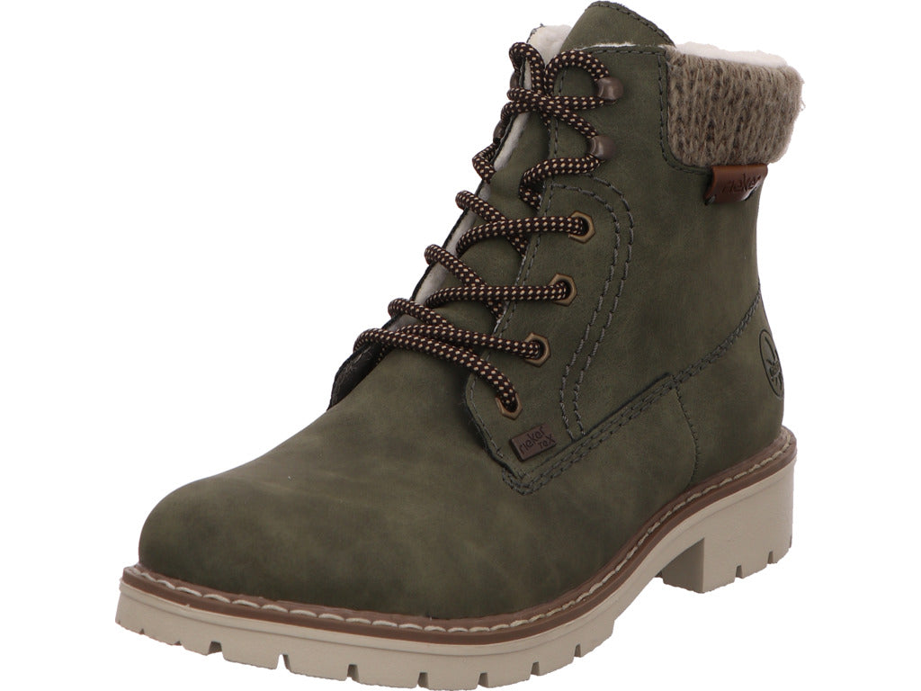 Rieker Damen Stiefel  in dunkelgrün