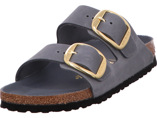 Birkenstock Damen Pantolette Arizona Big Buckle in grau