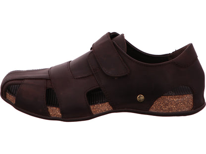 Panama Jack Herren Slipper Fletcher Basics C1 in dunkelbraun