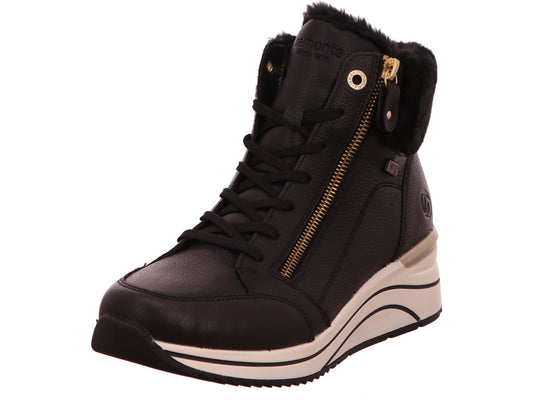 Remonte Damen Stiefel  in schwarz