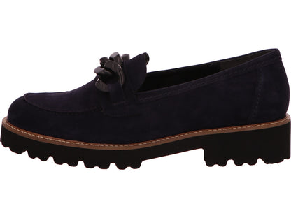 Gabor damesslippers in donkerblauw