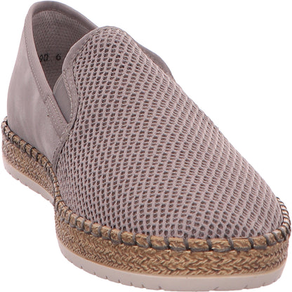 Rieker Slipper Halbschuh Schlupfschuh Herren Grau Leder/Synth./Textil-kombiniert   Bild6