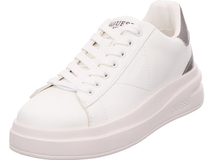 Guess Damen Sneaker Elbina in weiß-bunt-kombiniert