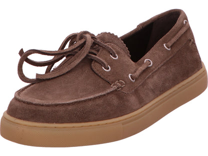 Marc O`Polo Damen Schnürschuh Kara 1B in dunkelbraun