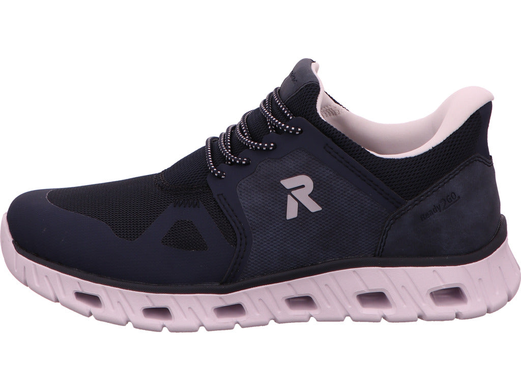 Rieker Herren Sneaker  in blau-kombiniert