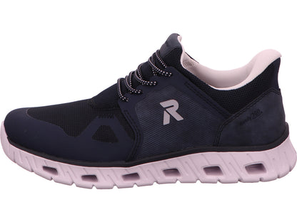 Rieker Herren Sneaker  in blau-kombiniert