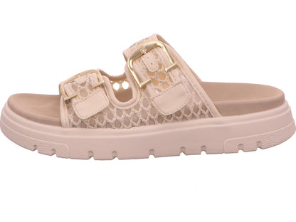 Bagatt Damen Pantolette Dalia Evo in beige-bunt-kombiniert