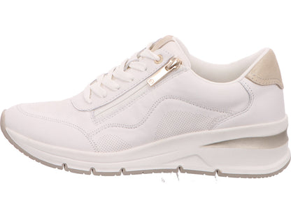 Tamaris damessneakers in het wit