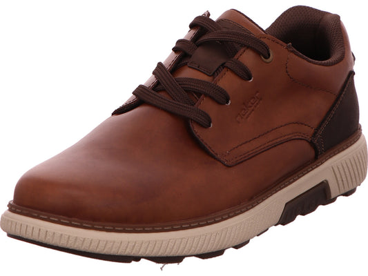 Rieker Herren Halbschuh  in braun-bunt-kombiniert