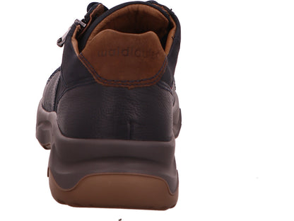 Waldläufer Herren Halbschuh H-Max in blau-kombiniert