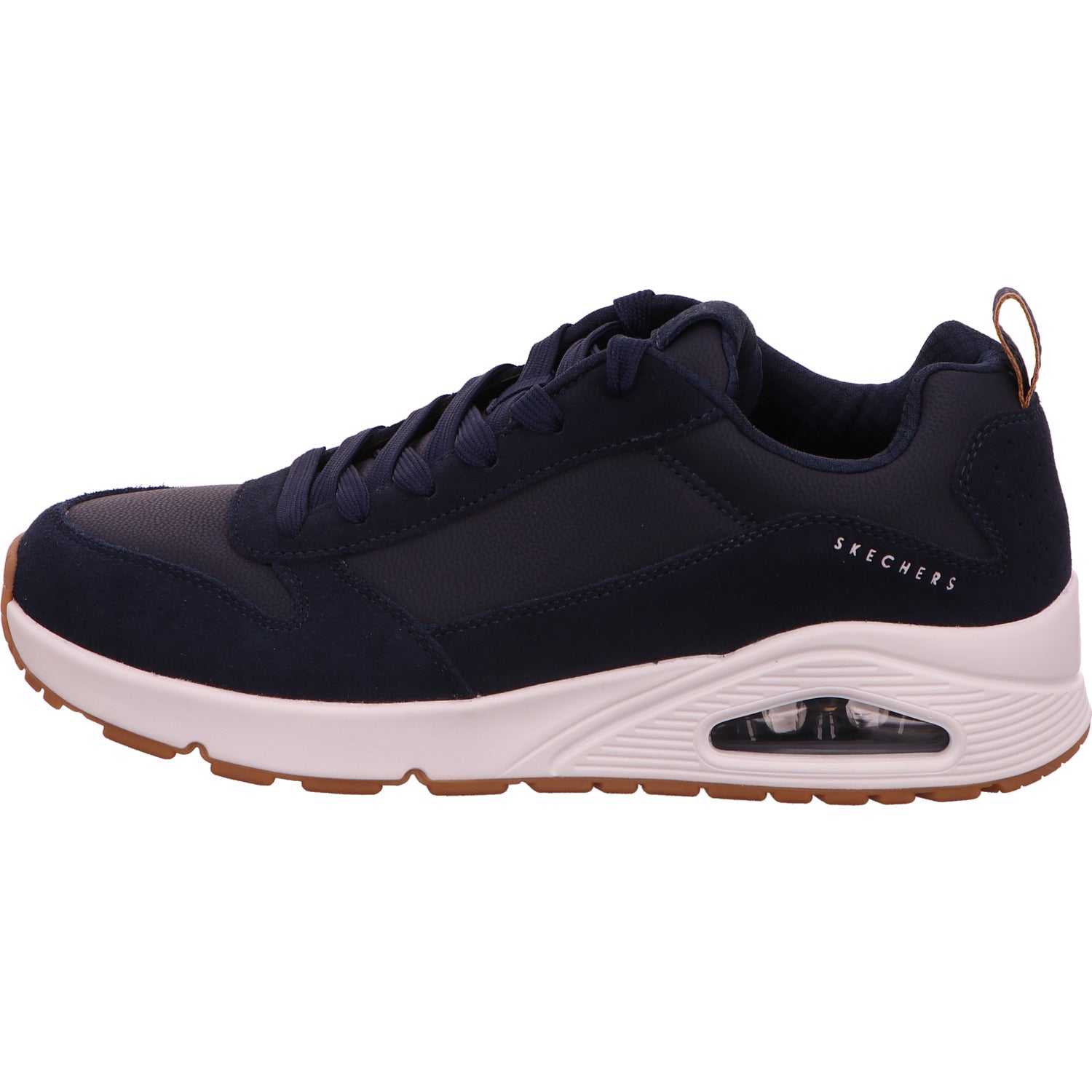 Skechers Uno - Stacre Leder / Rauhleder - kombiniert    Bild2