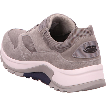 PIUS Gabor Sneaker Halbschuh Herren Rolling Soft Grau Rauhleder-Synthetik-kombiniert   Bild3