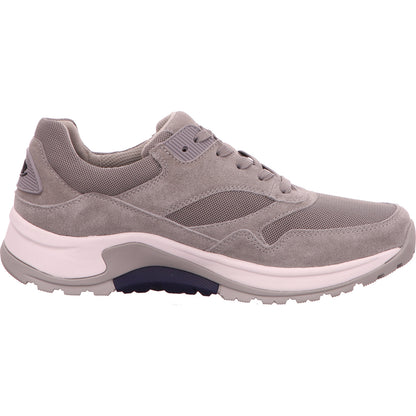 PIUS Gabor Sneaker Halbschuh Herren Rolling Soft Grau Rauhleder-Synthetik-kombiniert   Bild5