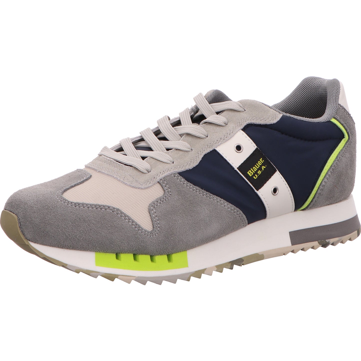 Blauer Shoes Queens 01 Leder/Synth./Textil-kombiniert    Bild1