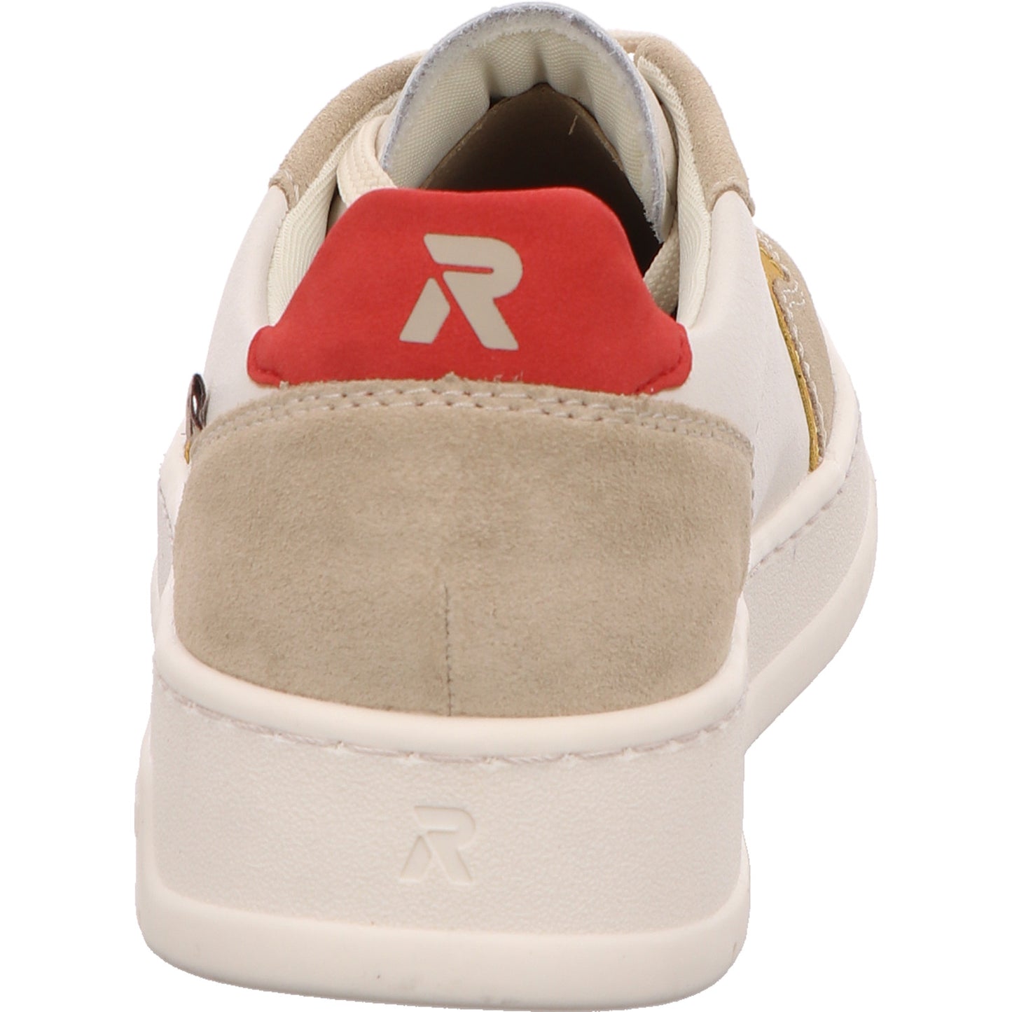 Rieker Sneaker Schnürhalbschuh EVOLUTION Herren Weiß Leder / Rauhleder - kombiniert   Bild4