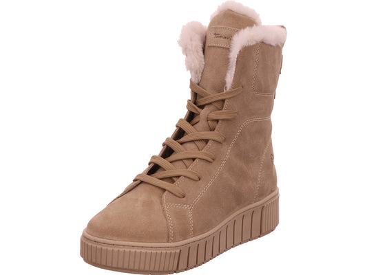 Tamaris dameslaarzen in beige