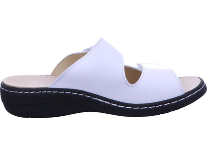 Longo Damen Pantolette  in weiß