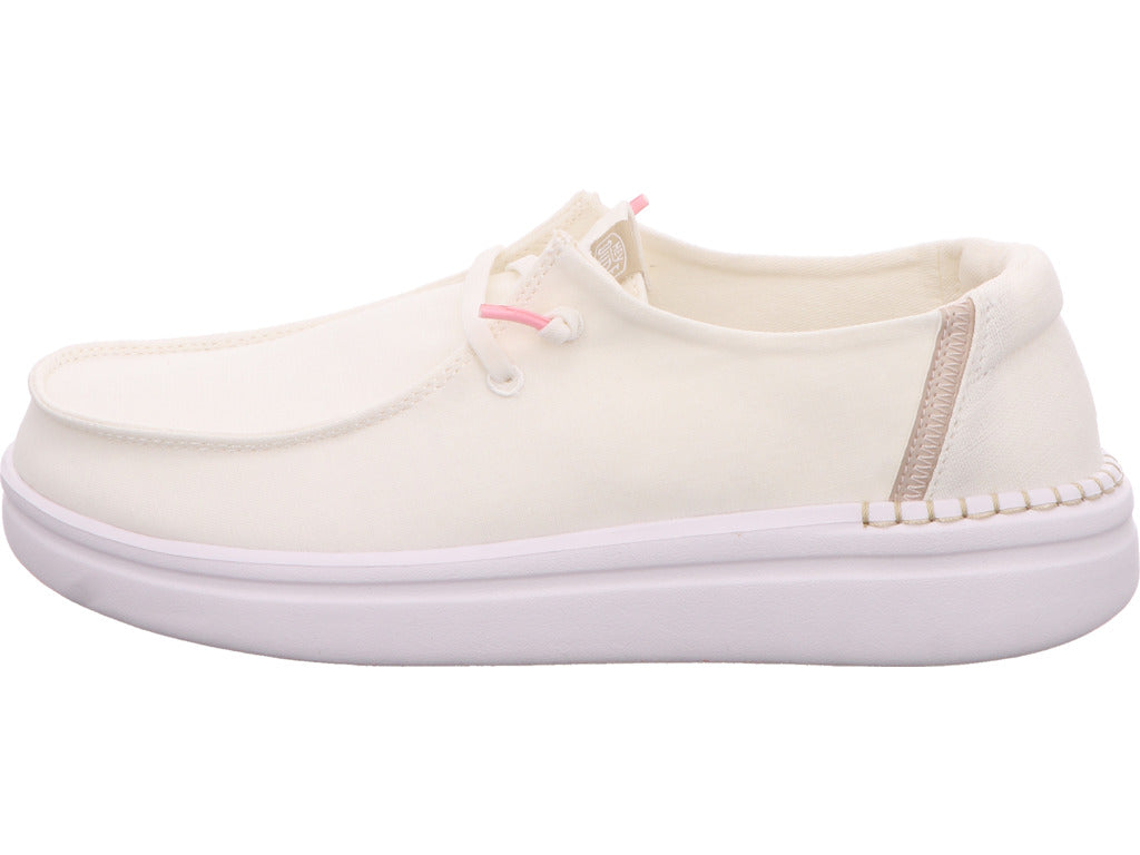Hey Dude Damen Slipper Wendy Rise in weiß