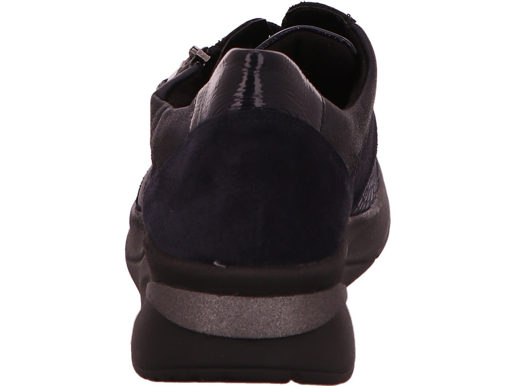 Waldläufer Damen Schnürschuh  in dunkelblau