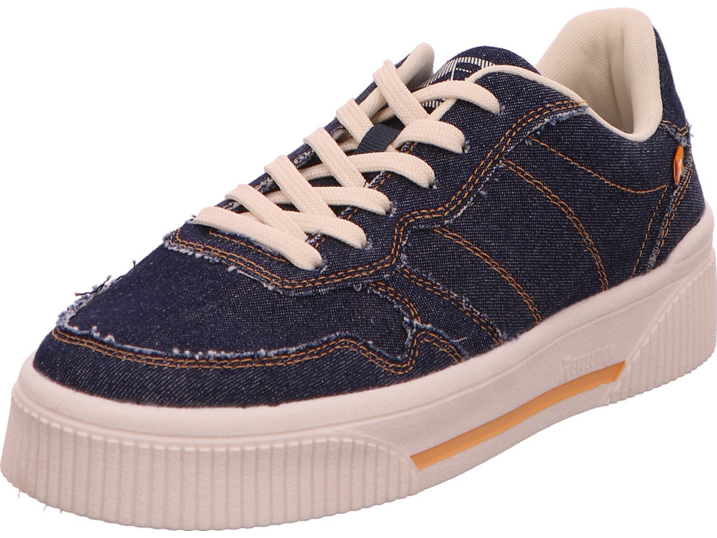 Rieker damessneakers Revolution in blauw-gecombineerd