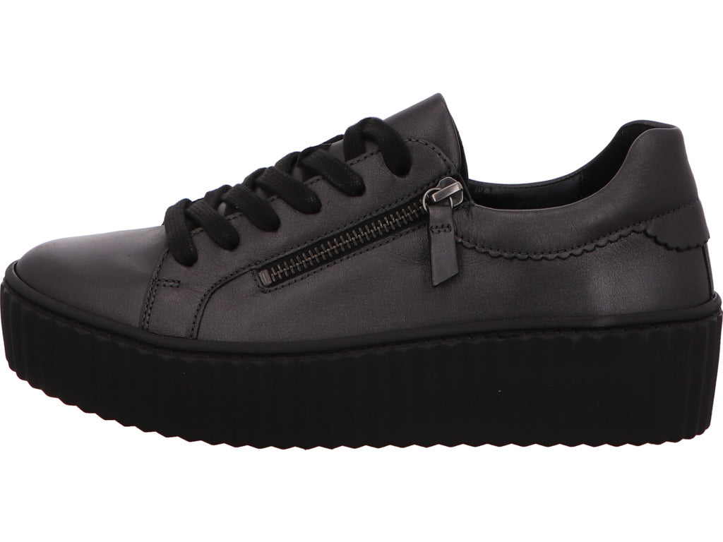 Gabor Damen Schnürschuh  in silber