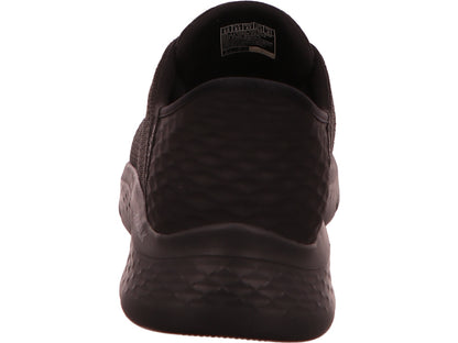 Skechers Herren Slipper Flex-New World in schwarz
