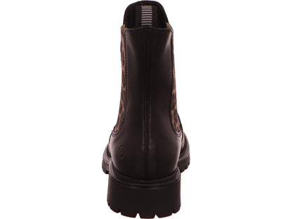 Tamaris Damen Stiefel  in schwarz-bunt-kombiniert
