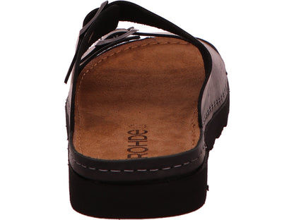 Rohde Herren Pantolette Foggia-H in schwarz
