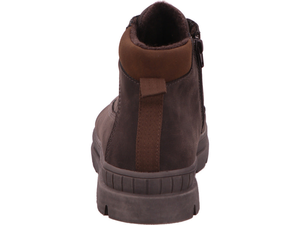 Bugatti herenlaarzen in donkerbruin