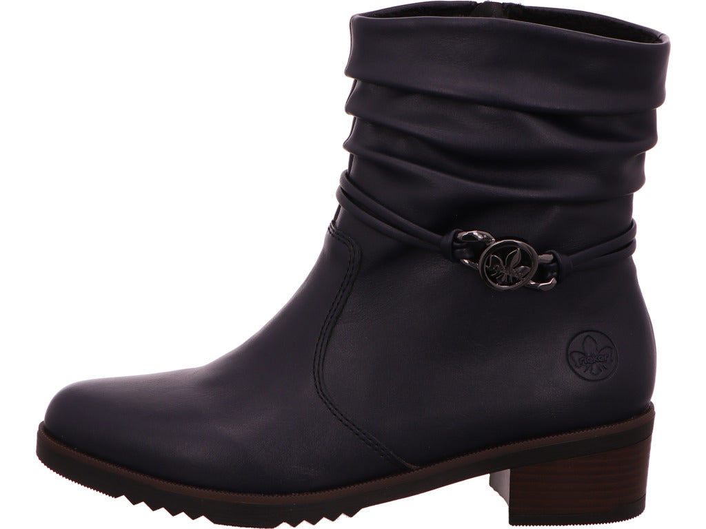 Rieker Damen Stiefel  in dunkelblau