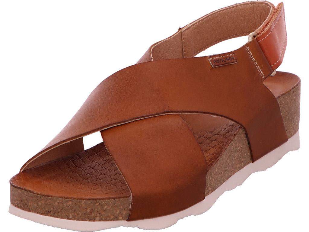 Pikolinos Damen Sandalette Mahon in hellbraun