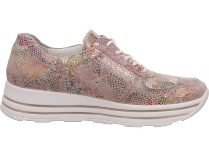 Waldläufer Damen Schnürschuh H-Lana in multicolour