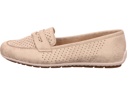Rieker Damen Slipper  in beige