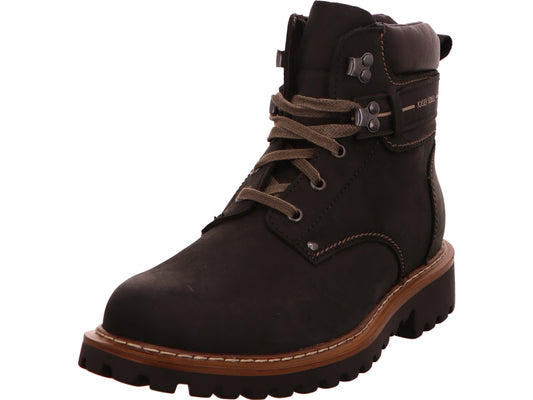 Josef Seibel Herren Stiefel Adelboden in schwarz