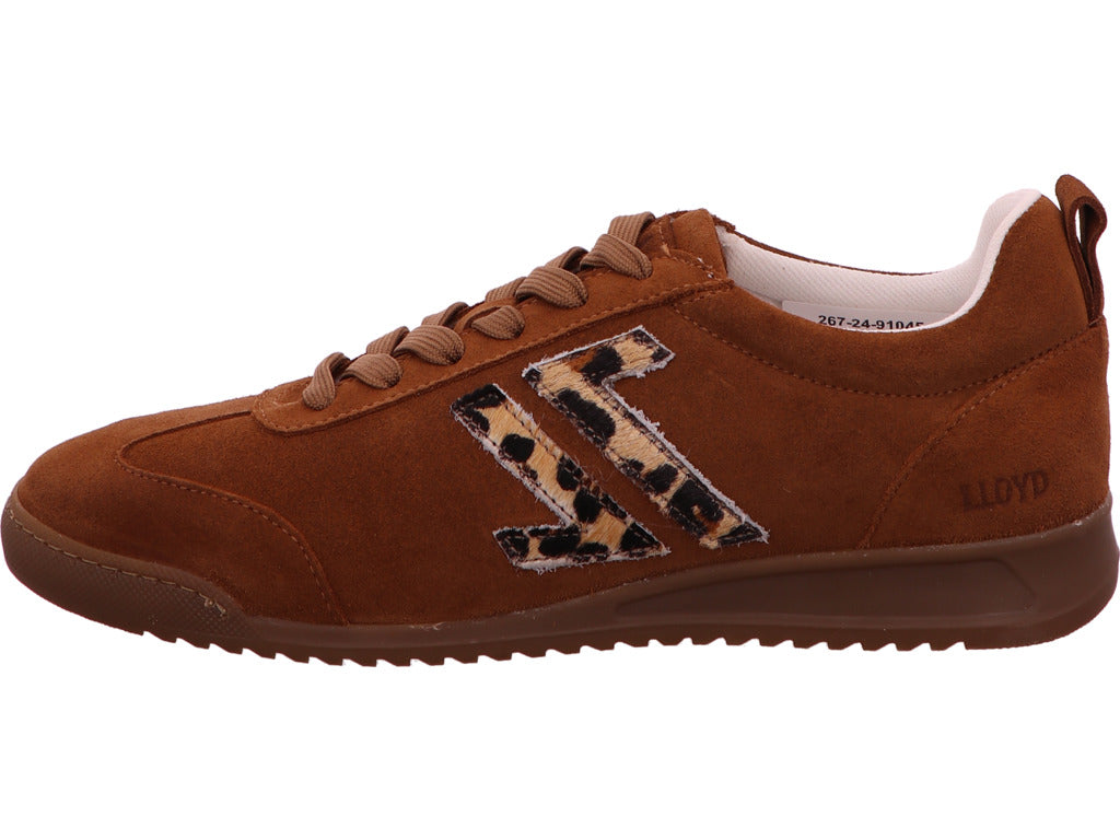 Lloyd Damen Sneaker  in braun-bunt-kombiniert