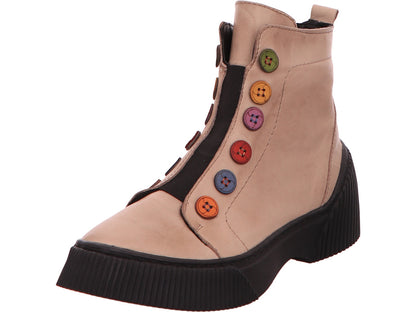 Gemini Damen Stiefel  in grau-bunt-kombiniert