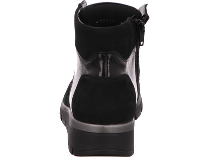 Waldläufer Damen Stiefel K-Ramona in schwarz