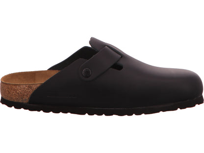 Birkenstock damesklomp / Töffler Boston in zwart