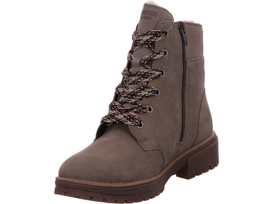 Remonte Damen Stiefel  in grau-bunt-kombiniert